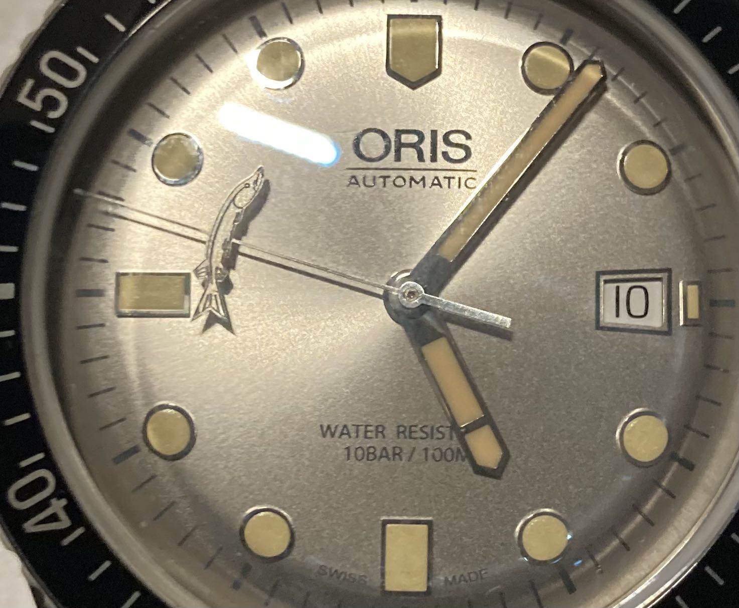 PIKE SWIMS ORIS WATCH