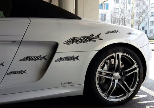 PIKES SWIM CAR, AUDI R8, ZUERICH