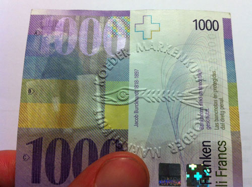 PIKE SWIMS SWISS MONEY, JACOB BURCKHARDT